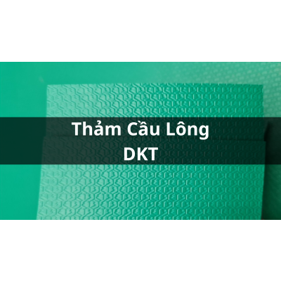 Thảm Sân Cầu Lông DKT Vân Kim Cương, Giá Rẻ, Chuẩn Quốc Tế